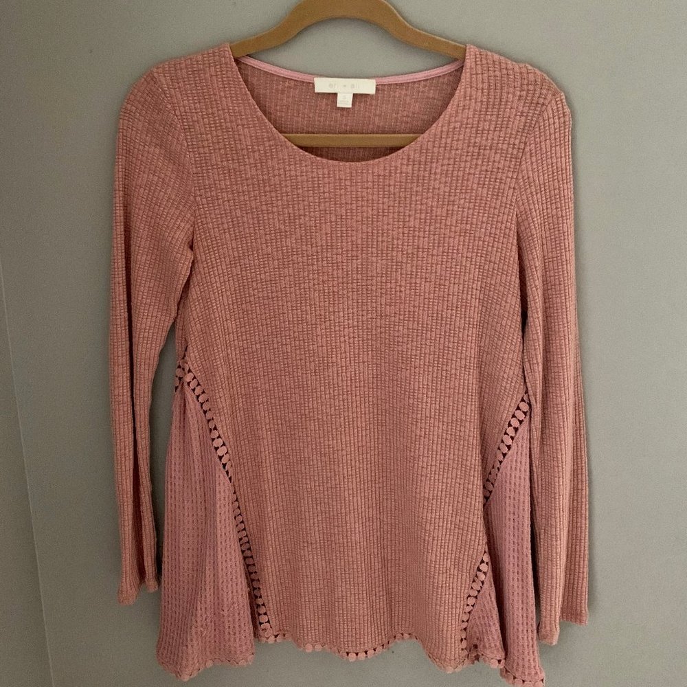 Anthropologie long sleeve shirt